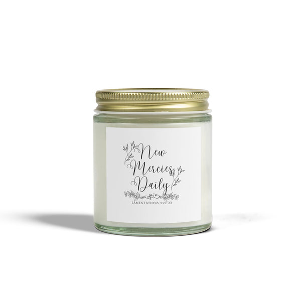 Scented Candles, Coconut Apricot Wax (4oz)